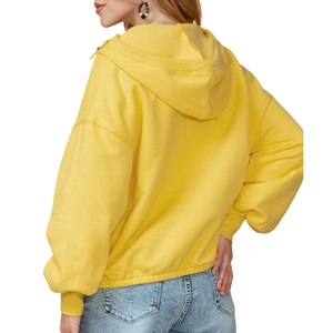 OEM Active Wear Cómodo Casual de alta calidad casual,streetwear,Drop Shoulder, figuras, transpirable, ecológico, sudaderas con capucha, de punto - Product Image 3