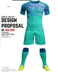 Maillot de football personnalisé édition joueur, ensemble de maillots de football personnalisés, respirant, séchage rapide, imprimé, tenue de football de club, shorts - Product Image 4