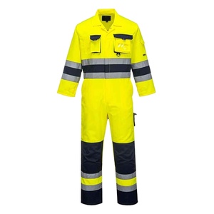 Combinaison de travail ignifuge en polyester, vêtements de sécurité antistatiques, uniforme industriel respirant, vente en gros - Product Image 2
