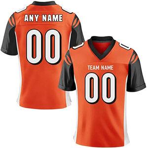 Maillot de football américain sur mesure en gros, short 100% polyester, respirant, personnalisable, fabricant en gros - Product Image 1