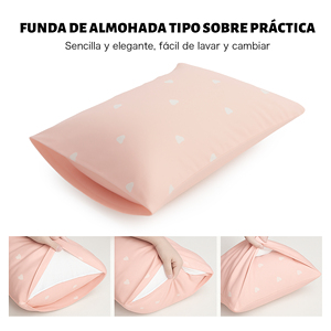 Juego de Funda Nórdica con Cierre de Cremallera 100% Poliéster con Funda de Almohada, Suave y Transpirable para un Sueño Reparador - Product Image 3