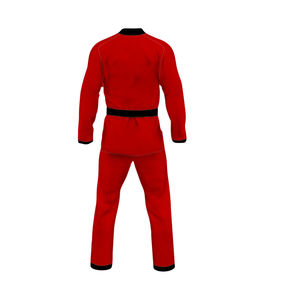 2026 OEM 100% algodón artes marciales Taekwondo uniforme logotipo personalizado estilo corto para Karate y entrenamiento - Product Image 6