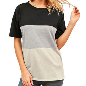 เสื้อยืดระบายอากาศสำหรับผู้หญิงเสื้อยืดลำลองออกแบบใหม่ - Product Image 6