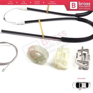 Kit de réparation de lève-vitre BWR286 pour porte avant gauche, compatible avec Focus MK1 4/5 portes, berline, station-wagon, 1138216 - Product Image 6