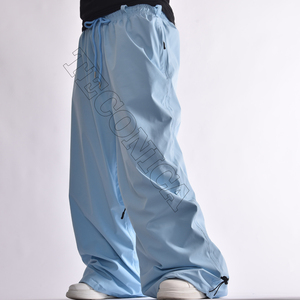 Functional Sky Blue <b>Heated</b> Waterproof Windproof Breathable Snow Pants Quick-Dry <b>Knee</b> Cargo Pockets Adjustable Waist Hem Skiing - Product Image 2