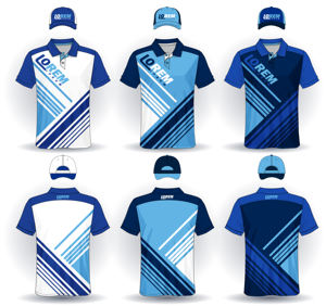 Articles publicitaires personnalisables pour campagnes électorales avec logo, 100 % polyester, pour hommes, pour impression par sublimation, respirants, légers et à séchage rapide - Product Image 1