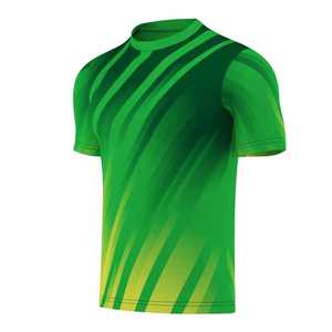 Camiseta de aficionado al fútbol personalizada con color degradado: ropa de fútbol elegante con MOQ bajo a precios competitivos - Product Image 5