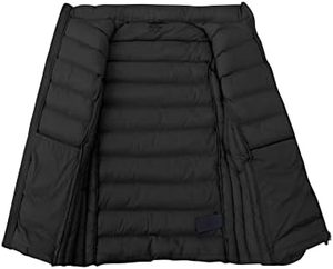 Chaqueta acolchada de lona ligera de calle alta para mujer, abrigo de invierno corto empacable de alta calidad, chaqueta con capucha a prueba de viento para hombre - Product Image 5