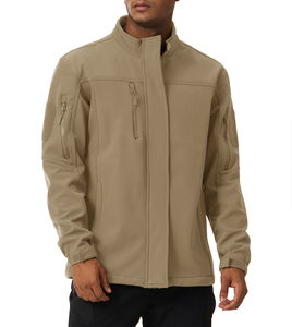 แจ็คเก็ตกันลมผ้าฟลีซสำหรับผู้ชายเสื้อคลุมกันลมแนวยุทธวิธีสำหรับ2025 - Product Image 5