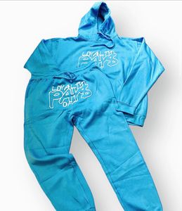Sudadera con capucha y pantalones deportivos para hombre, conjunto de chándal, conjuntos Unisex, chándal con logotipo personalizado, conjunto de pantalones de chándal y Sudadera con capucha, conjunto Unisex de alta calidad - Product Image 2
