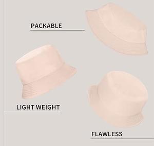 Sombrero de cubo ajustable Unisex con estilo de lona de algodón 100% de alta calidad, logotipo de impresión personalizado, superventas de verano, liso en blanco - Product Image 4