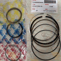 Pièces de moteur 12141-58M50-000, jeu de segments de piston, alésage 73 mm, pour moteur K10B, Alto Splash Wagon R Celerio Suzuki S-Presso, remplacement