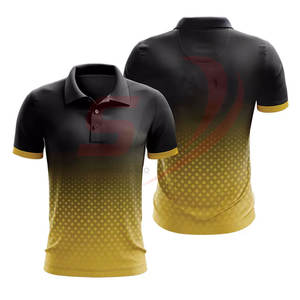 ที่มีคุณภาพสูงระเหิดเสื้อโปโลที่กำหนดเอง100% โพลีเอสเตอร์ผู้ชายเสื้อโปโล - Product Image 3