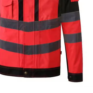 เสื้อแจ็กเก็ตซิปไนลอนหนาสะท้อนแสงสำหรับคนงานกันน้ำระดับ2โลโก้บริษัทตามสั่งสำหรับฤดูหนาว - Product Image 3