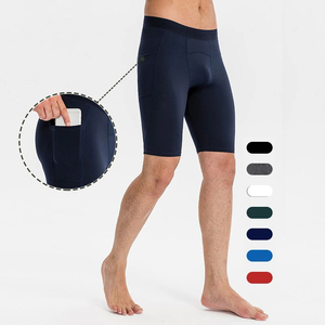Shorts de compression Saleh Enterprises pour hommes en polyester et élasthanne, séchage rapide, pour la course, le fitness, l'entraînement, sous-vêtement de sport élastique - Product Image 4