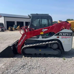 Takeuchi TL12V2 Skid Steer Loader Nouveau moteur EPA Kubota Charge nominale de 9 tonnes Options de chargeur sur chenilles Liebherr hydraulique Hengli - Product Image 1