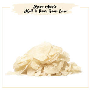 Green <b>Apple</b> Melt Pour Soap Base Handmade Flakes Solid Bath/Toilet Soap Lemon Whitening Including Green <b>Tea</b> Milk for Skin Care - Product Image 2