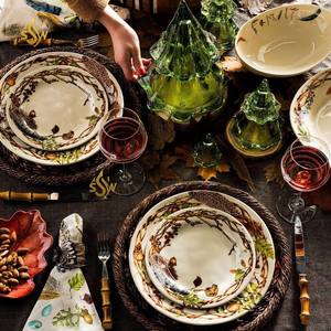 Design attrayant rotin fait à la main chargeur de nourriture plaqué couleur marron nouveau Look Pattan mariage et décoration de table sous assiette - Product Image 6