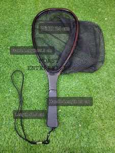 Outdoor <b>Fly</b> Fishing Landing <b>Net</b> Trout <b>Net</b> Wooden Frame With Rubber Netting Hand Cast <b>Net</b> Thor Landing Fishing <b>Net</b> Dip Trout - Product Image 3