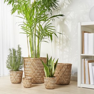 Pots à plantes robustes en matériaux naturels imperméables pour la décoration de la maison, du jardin et de la famille-Support personnalisé - Product Image 3