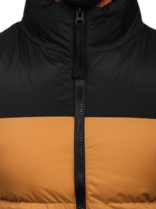 Veste matelassée de luxe de marque M pour femmes et hommes hiver imperméable coupe-vent respirant à capuche avec logo avant couleurs et tailles personnalisées - Product Image 4