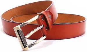 Ceinture à boucle pour hommes Ceintures personnalisées en cuir véritable Logo personnalisé Couleur personnalisée - Product Image 4