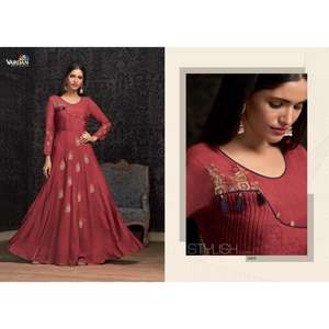 Venta caliente Traje Salwar bordado pesado con trabajo de diseñador para celebraciones especiales disponible al mejor precio - Product Image 2