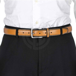 Nuevo Cinturón de Cuero Vacuno para Hombre con Hebilla de Acero, Casual, Ajustable, Ligero y Ecológico de Alta Calidad - Product Image 6