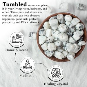 คริสตัลขัดเงาสีรุ้งจำนวนมากสำหรับการเติบโตทางจิตวิญญาณและความชัดเจนสำหรับงานฝีมือคริสตัลพร้อมจำหน่าย - Product Image 2