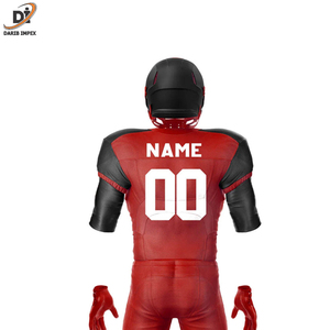 ชุดกีฬาอเมริกันฟุตบอลสำหรับผู้ชายชุดยูนิฟอร์มโพลีเอสเตอร์100% ใส่สบายมาใหม่2024 - Product Image 5