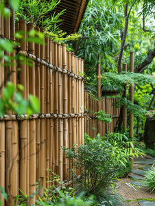 รั้วไม้ไผ่กลางแจ้งทำด้วยมืองานฝีมือทันสมัยด้วยรูปลักษณ์ที่เป็นธรรมชาติและประสิทธิภาพที่ยาวนานเป็นมิตรกับสิ่งแวดล้อม - Product Image 6