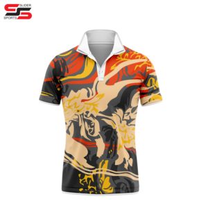 Polo de performance avec tissu respirant, technologie anti-transpiration et coupe athlétique pour les vêtements décontractés et sportifs - Product Image 4