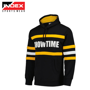 Sudaderas con capucha de hockey sobre hielo para adultos con bordado de sarga y aparejos de sublimación con logotipo personalizable Ropa deportiva - Product Image 3