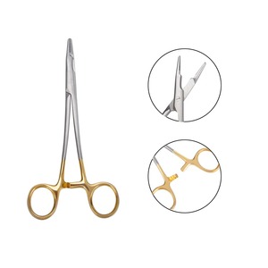 Porta Agujas Manual Multifuncional Dental de Alta Calidad, 100%, Tijeras de 16 cm, Agarre Ergonómico, 3 Posiciones de Mandíbula, Certificado CE, Médico - Product Image 5