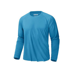 Nouveaux hommes décontracté à manches longues coton sweat unisexe surdimensionné Vintage t-shirt couleur-bloqué côtelé poignets américain grande taille - Product Image 2