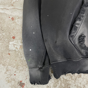 เสื้อมีฮู้ดแบบสวมหัวผ้าคอตตอนผ้าฟลีซเทอร์รี่ผ้าฟลีซเสื้อมีฮู้ดโอเวอร์ไซส์400แกรมไหล่100% ได้ตามต้องการพิมพ์ลายนูนโพแทสเซียม - Product Image 5