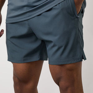 Short de gym personnalisé pour hommes séchage rapide nouveauté 100% coton entraînement de jogging OEM vêtements de gym shorts pour hommes en gros avec poches - Product Image 1