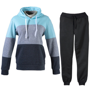 Survêtements d'hiver en molleton de coton en gros, design personnalisé, mode pour femmes, ensemble ajusté au corps, style de gym - Product Image 4