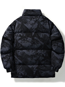 Chaqueta acolchada de hombre a la moda, con relleno grueso, cálida para el invierno, aislante, cortavientos, impermeable, diseño elegante, marca personalizada - Product Image 2