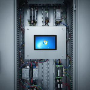 Passerelle de protocole CAN Bus RS232 RS485, <span class=keywords><strong>écran</strong></span> tactile industriel embarqué de 7 pouces, système Linux Ubuntu, Modbus TCP RTU, PC HMI - Product Image 1