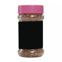 Sel de l'Himalaya pot de 1KG fournisseur de meilleure qualité sel comestible dans un emballage en pot de 1kg utilisé dans les aliments impression d'étiquettes personnalisées