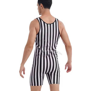 High Quality <b>Men</b> Wrestling <b>Singlet</b> Wholesale Custom New Arrival Wrestling Wear Spandex/Polyester Breathable Quick Dry - Product Image 6