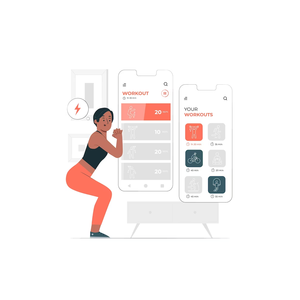 Application de fitness sportive personnalisée avec planification alimentaire intégrée et suivi d'activité pour les entraînements à domicile et <span class=keywords><strong>en</strong></span> salle de sport, professionnelle et personnelle - Product Image 4