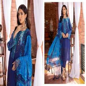 Charizma swiss-trajes de marca con bordado suizo y de gasa, dupatta, ropa india y paquistaní, novedad de 2023, venta al por mayor - Product Image 5