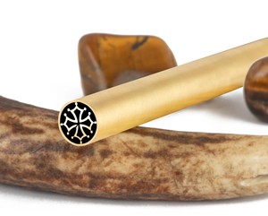 Couteau à mosaïque en laiton de haute qualité CROSS sur mesure avec poignée en résine pour applications industrielles supporté par OEM - Product Image 3