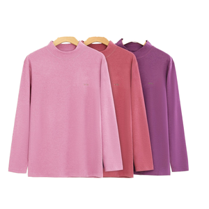 Combinaison thermique d'hiver pour femme avec manches longues en laine respirante et coton tricoté Johns longs imprimés pour femme - Product Image 4