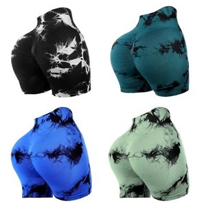 Shorts de yoga taille haute pour femme avec logo personnalisé, contrôle du ventre, effet push-up fessier, pour la gym et la course, fabricant OEM - Product Image 1