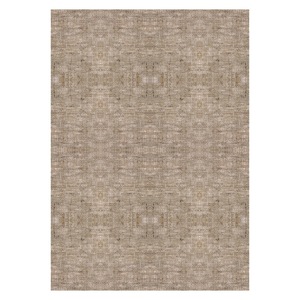 Tapis RUGS DEPOT LXDP-0603 en gros, couleur terre cuite dorée, style oriental traditionnel, imprimé numériquement, lavable en machine, en chenille, antidérapant - Product Image 1