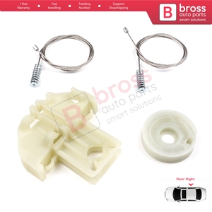 Kit de réparation de lève-vitre BWR289, porte arrière droite pour Focus MK1 4/5 portes, berline, station-wagon, 1138203 - Product Image 5