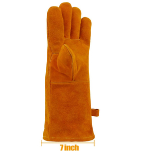 Guantes de soldadura de bajo precio | Guantes de soldadura de buena calidad con logotipo personalizado del mejor fabricante - Product Image 6